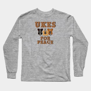 Ukes for Peace Long Sleeve T-Shirt